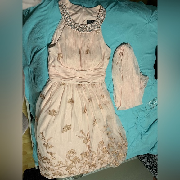 jessica howard pink long dress - Picture 4 of 12